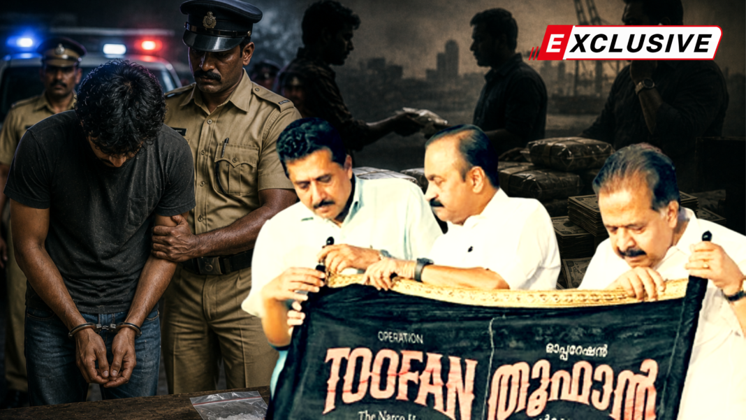 ഓപ്പറേഷൻ തൂഫാൻ; ആദ്യ മാസത്തിൽ കൂടിയ അളവിൽ ലഹരി വസ്തുക്കൾ കൈവശം വച്ചതിന് 39 കേസുകൾ മാത്രം! ഓപ്പറേഷൻ തൂഫാൻ; ആദ്യ മാസത്തിൽ കൂടിയ അളവിൽ ലഹരി വസ്തുക്കൾ കൈവശം വച്ചതിന് 39 കേസുകൾ മാത്രം!